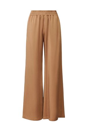 Brown ever satin trousers FABIANA FILIPPI | PAD266F291D9081268